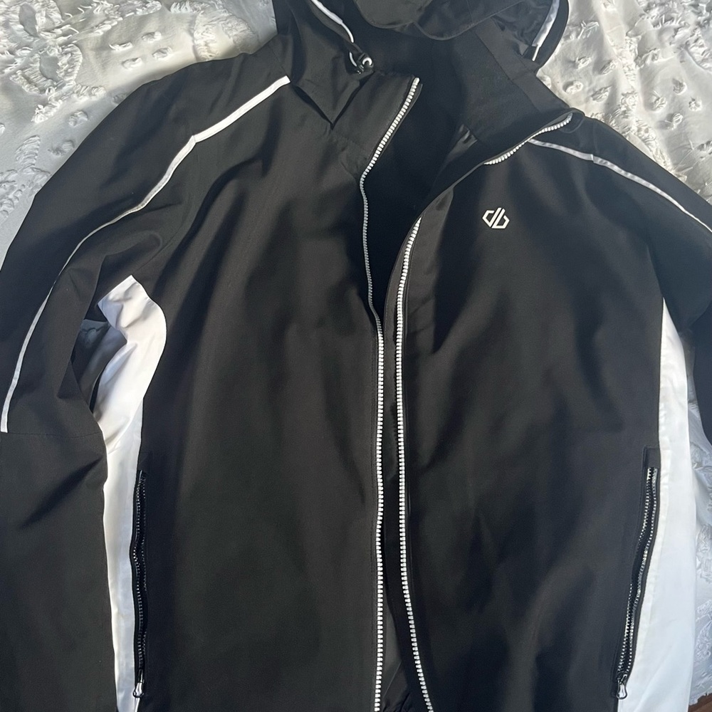 Black and White Men's Jacket